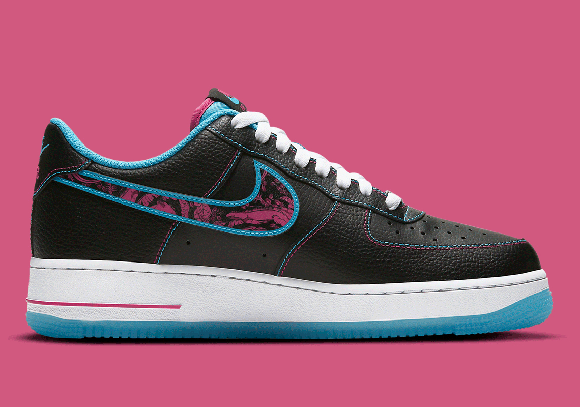 Nike Air Force 1 Miami Black Pink DD9183-001 | SneakerNews.com