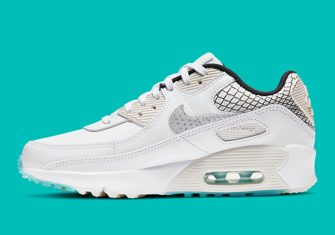 Chain Link Fences Defend This Kid's-Exclusive Nike Air Max 90