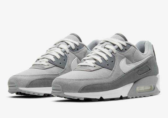 A Greyscale Color Palette Appears On This Upcoming Nike Air Max 90 Premium