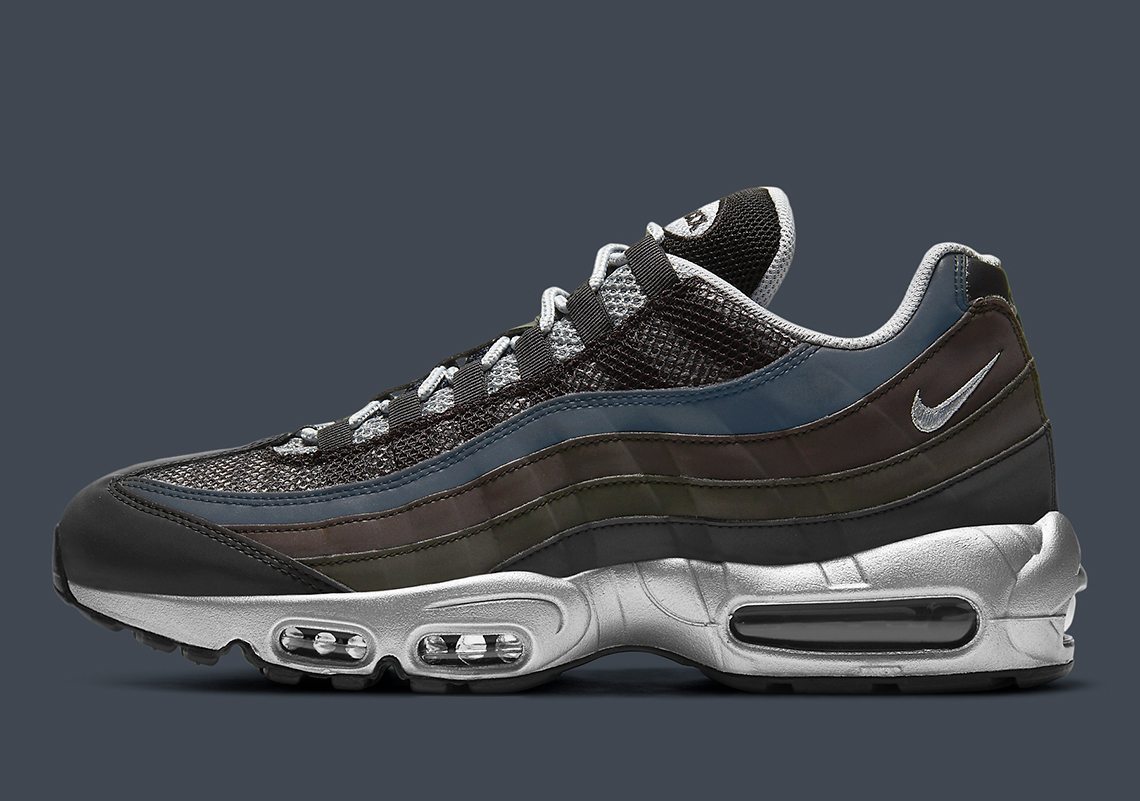 Nike air max cheap 95 black reflect silver