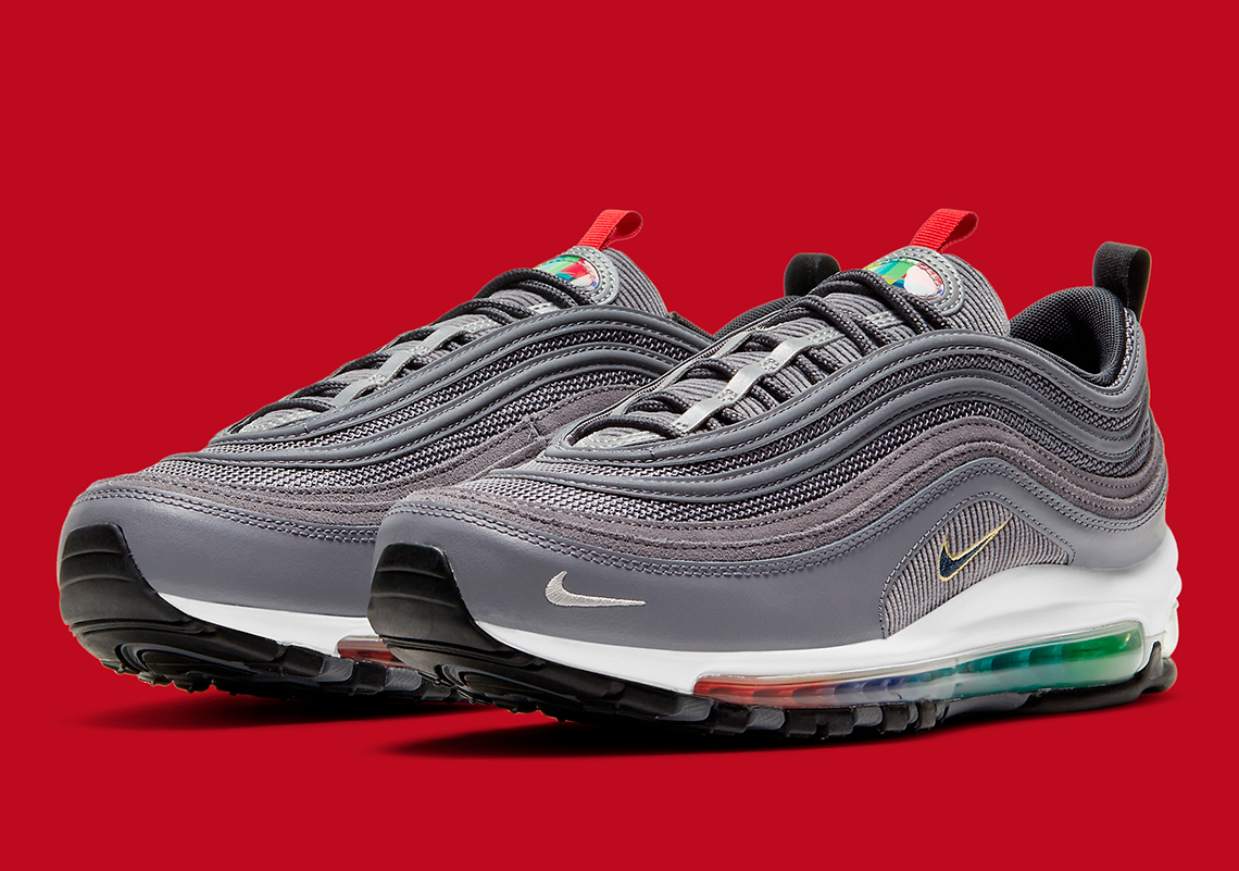 Corduroy And Multi-Colors Hit The Nike Air Max 97