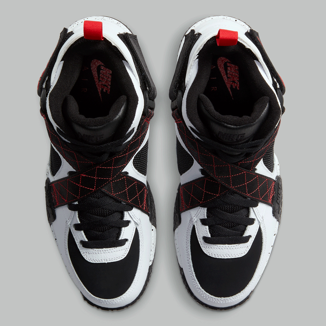 Nike air raid on sale red and black