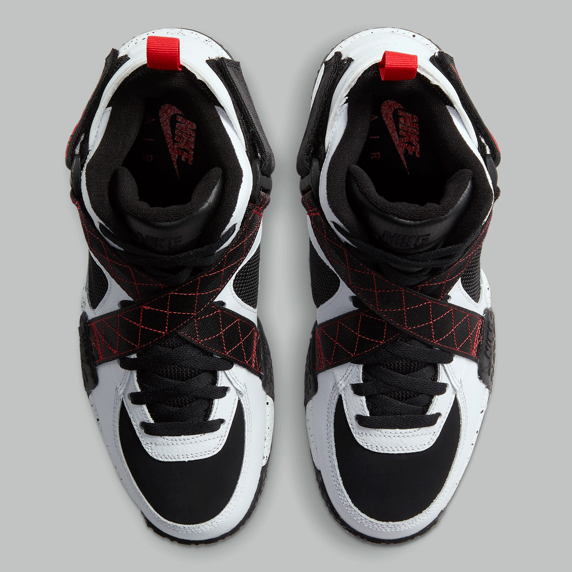 Nike Air Raid White/Black/Red Sneakers - Farfetch