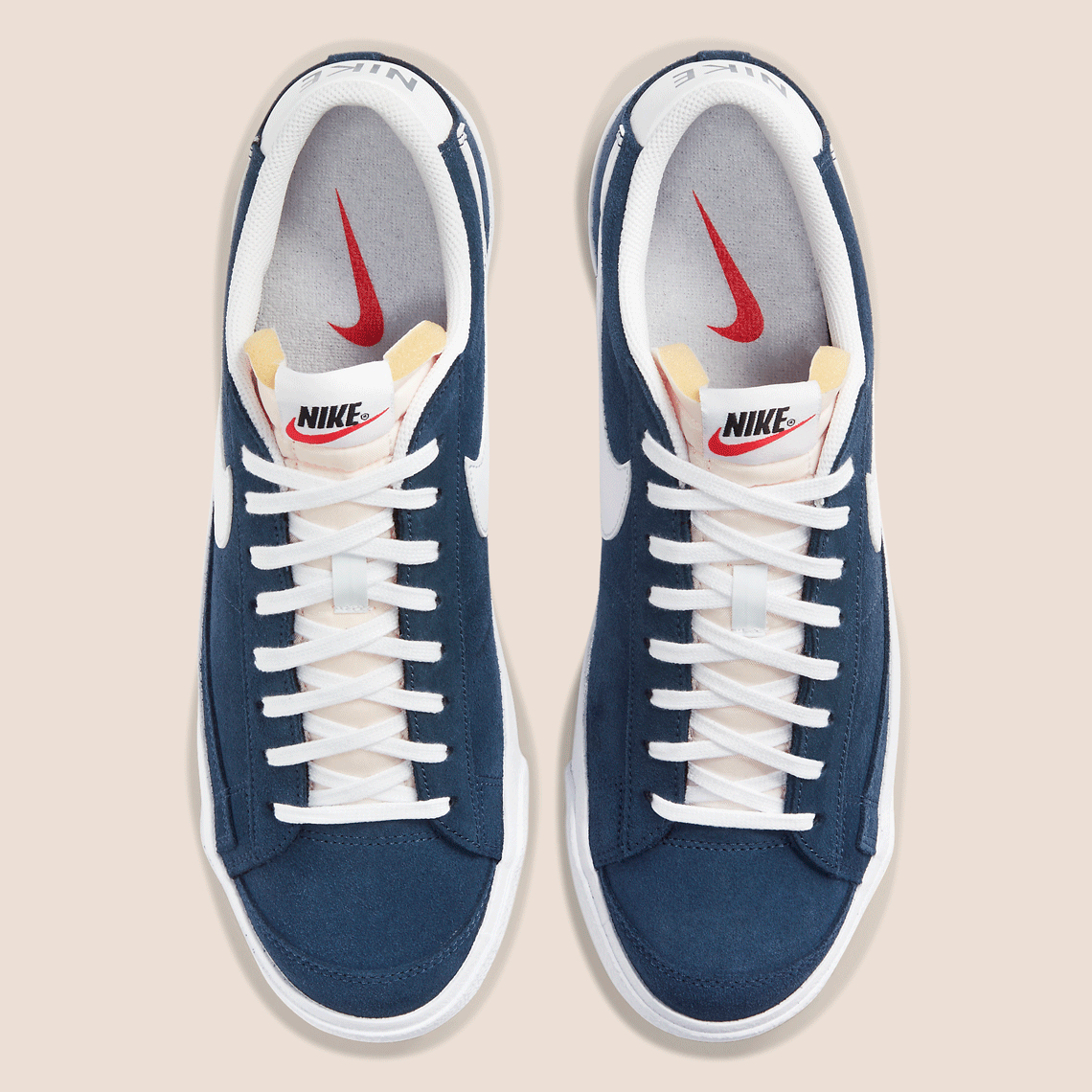 Nike Blazer Low '77 Suede Navy Blue DA7254-400 | SneakerNews.com