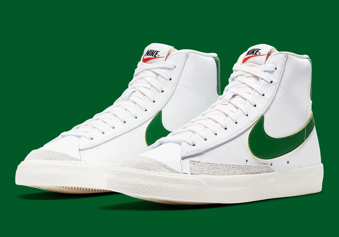 Nike Blazer Mid '77 White Pine Green 