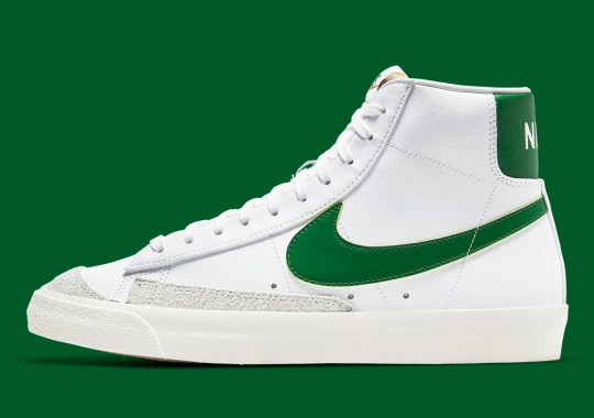 The Nike Blazer Mid ’77 Adds “Pine Green” To Its Line-up Of Colorways