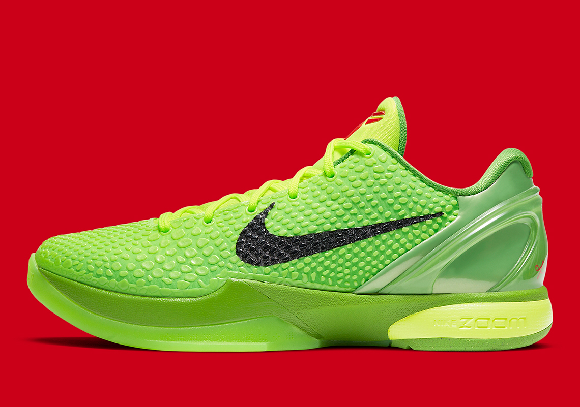 Nike Kobe 6 Protro Grinch CW2190300 Release Date