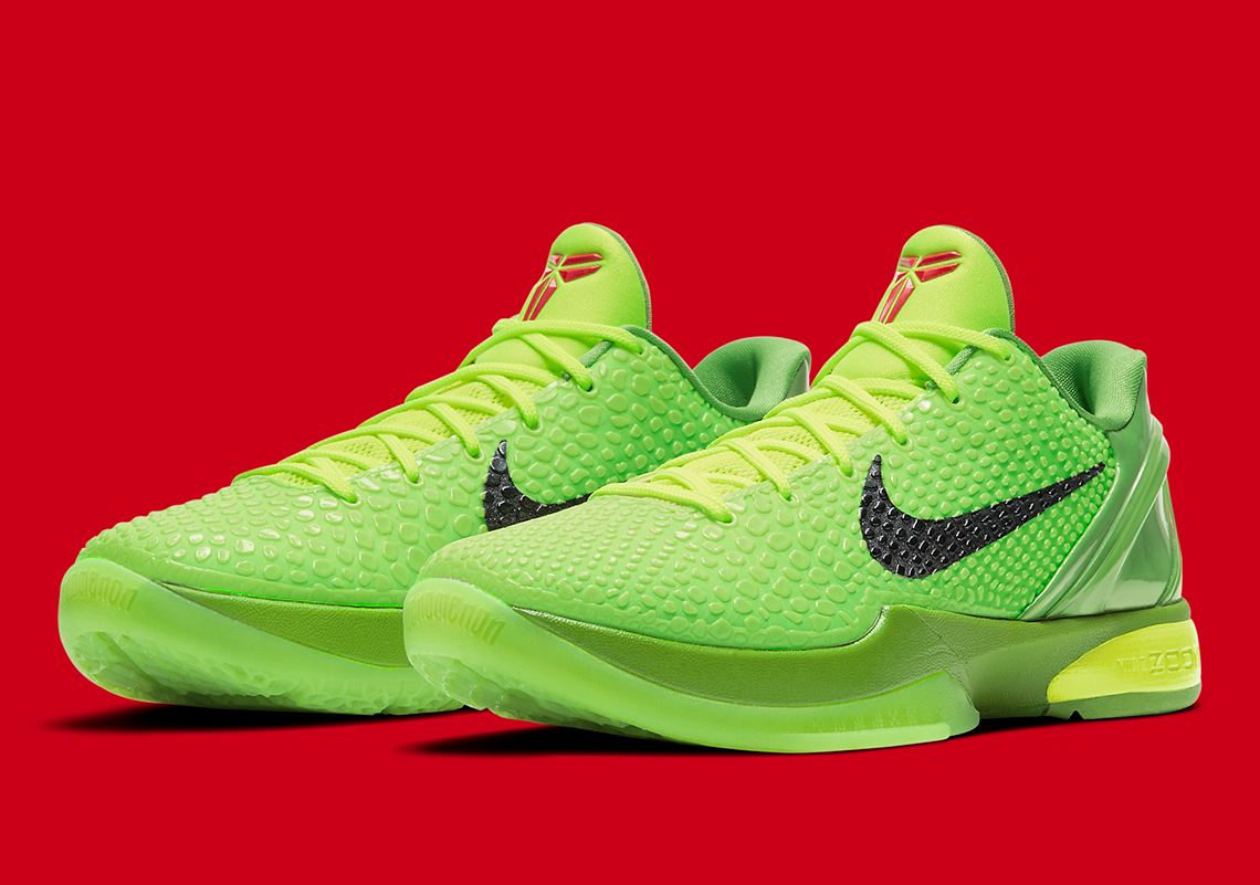 Nike Kobe 6 Protro Grinch CW2190-300 Release Date | SneakerNews.com
