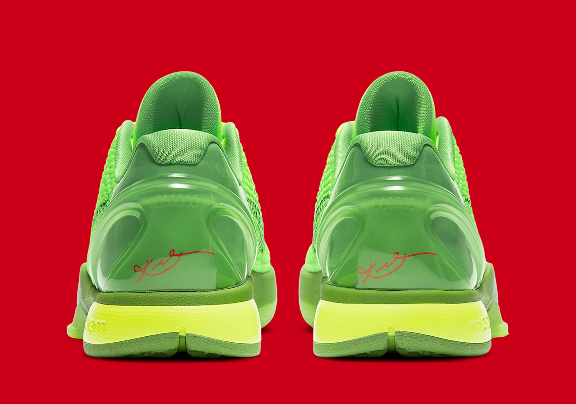 Nike Kobe 6 Protro Grinch Cw2190 300 7