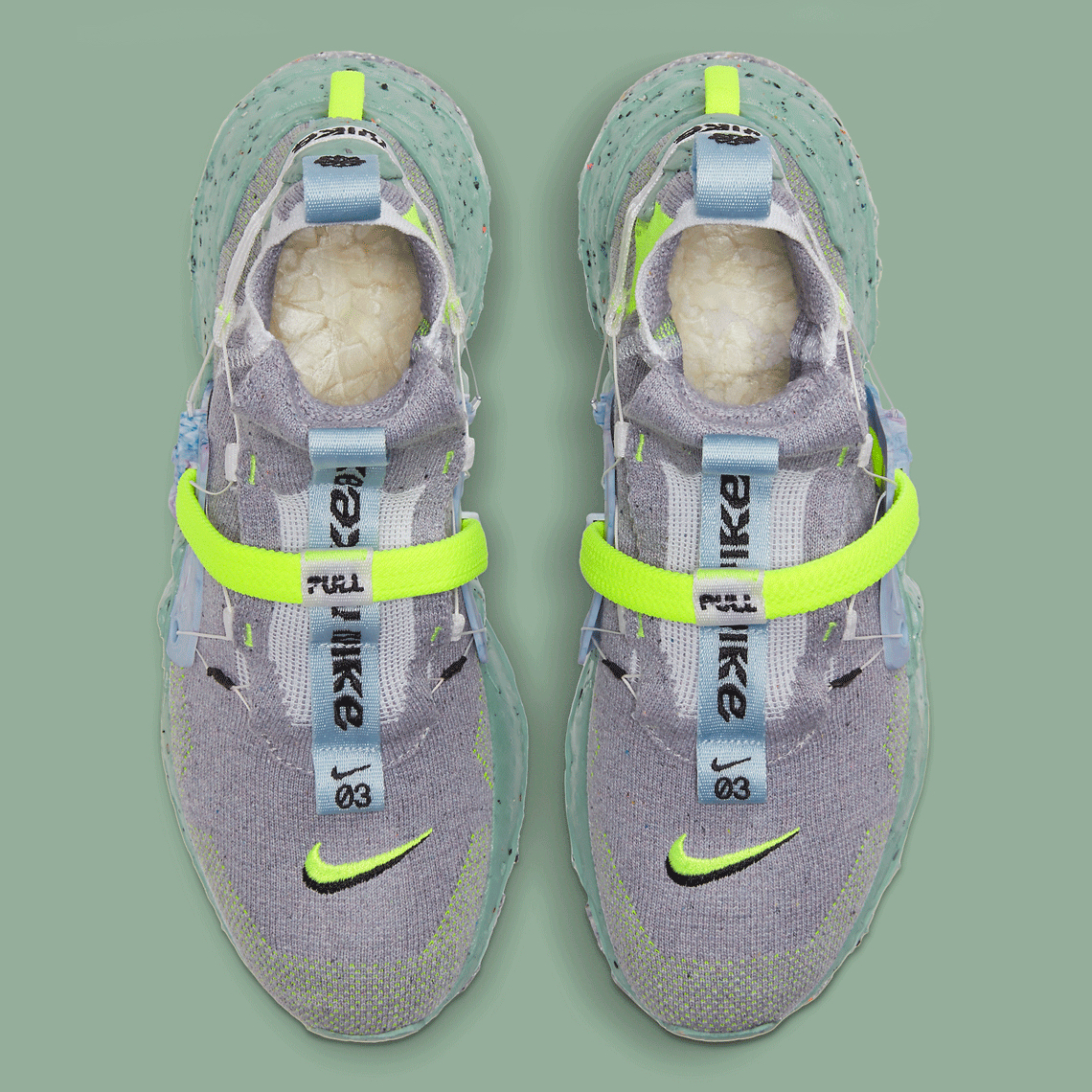 Nike Space Hippie 03 Healing Jade CQ3989-004 | SneakerNews.com