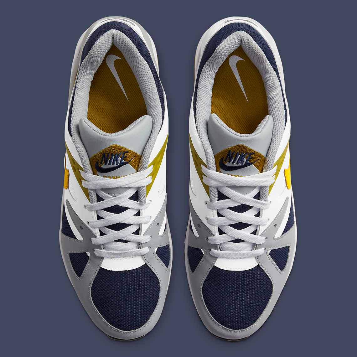 Nike Air Structure Triax 91 Navy Grey Gold DB1549-400 | SneakerNews.com