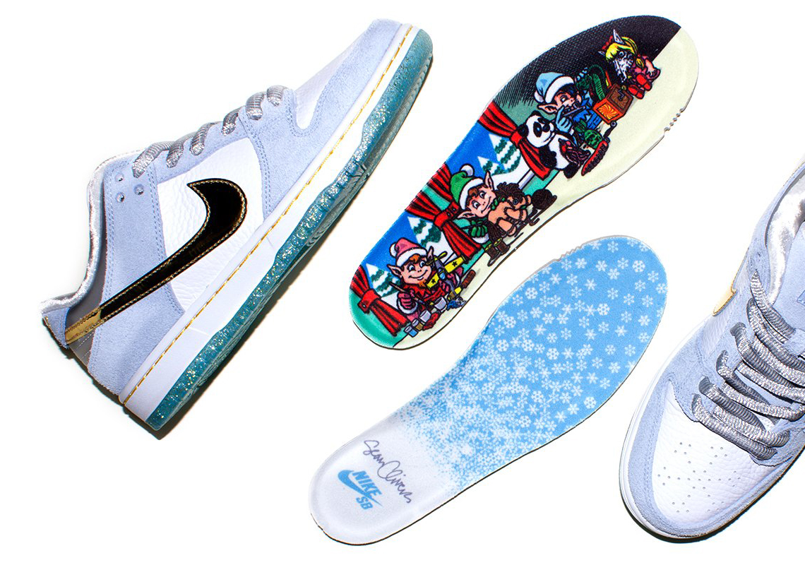 Sean Cliver Nike SB Dunk Low Holiday Special Store List