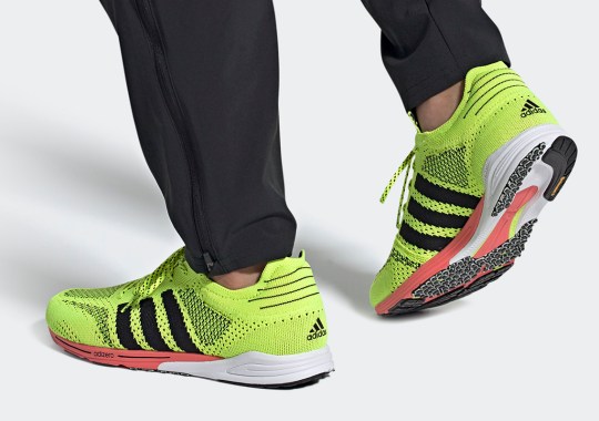 The mouse adidas felpa Prime Goes Hi-Vis With Its “Solar Yellow” Colorway