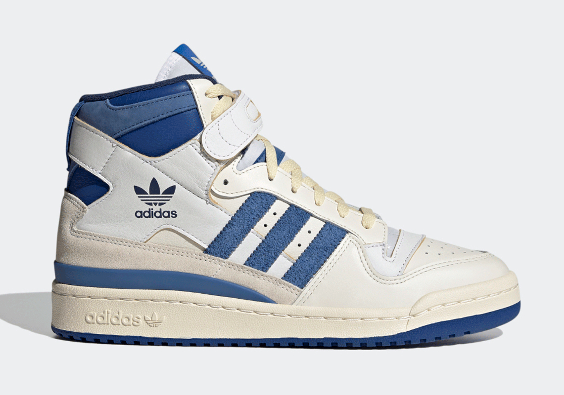 adidas Forum '84 High White Blue FY7793 Release | SneakerNews.com