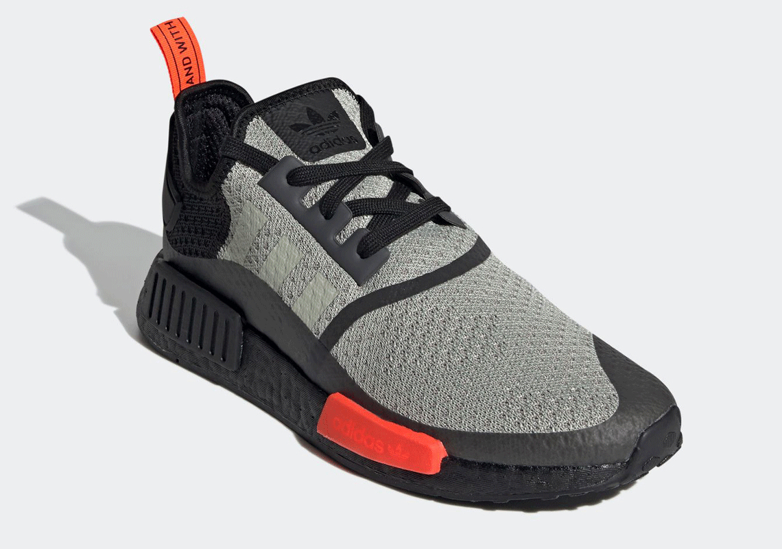 Adidas nmd r1 black/black/solar red outlet motocross