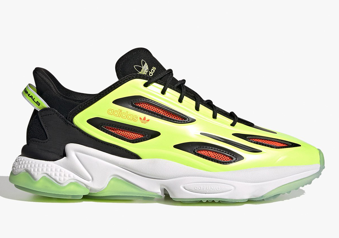 Adidas ozweego jaune fluo hot sale