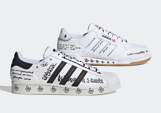 adidas Covers The Superstar And Continental 80 With Graffiti-Styled Artwork
