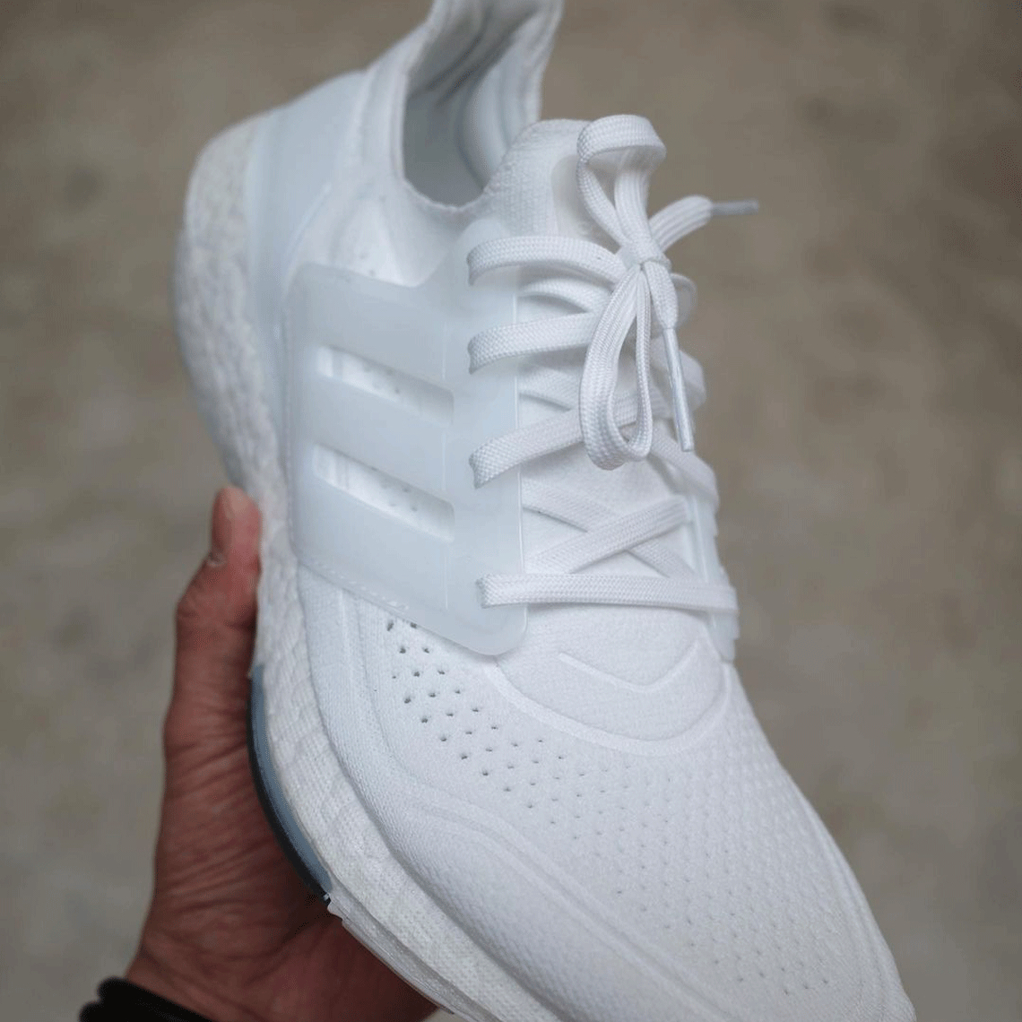 adidas triple white shoes