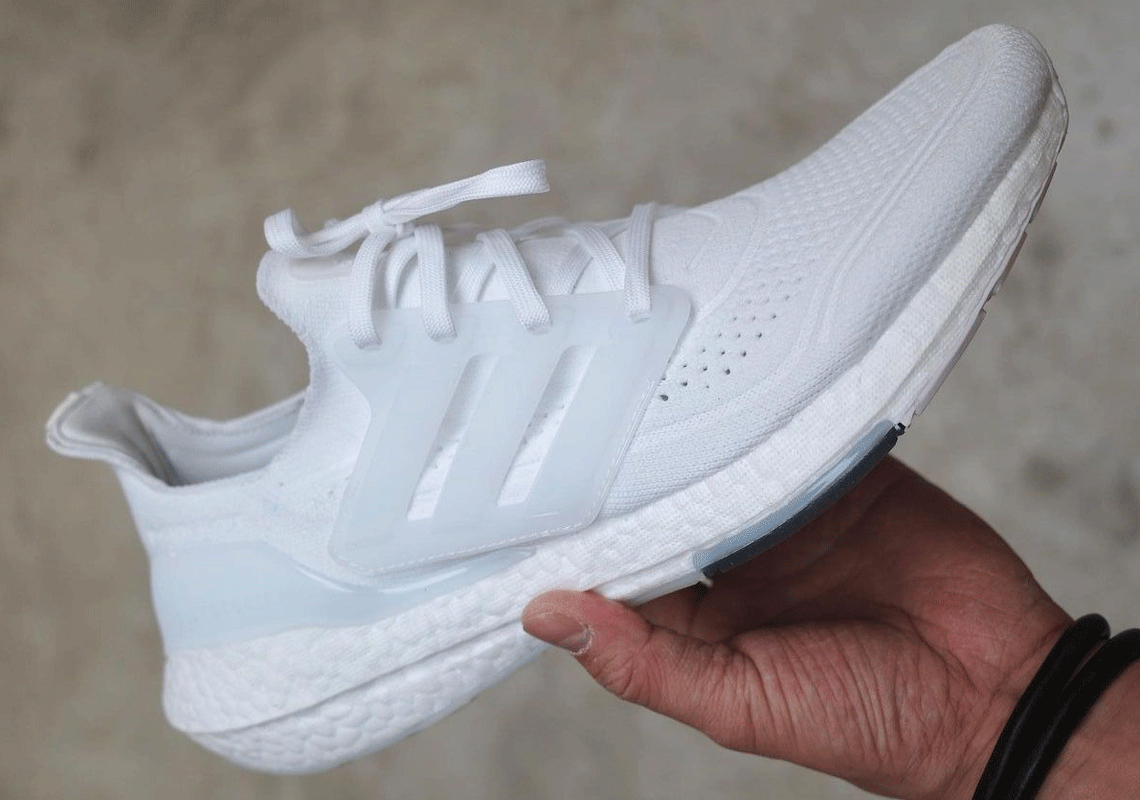 Adidas Ultra Boost 21 Triple White Release Date Sneakernews Com Flipboard