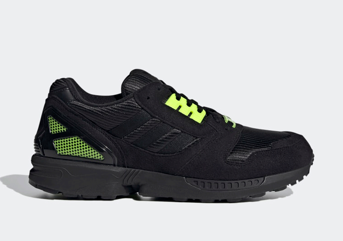 The adidas ZX 8000 Is Arriving Soon In Core Black And Solar Yellow