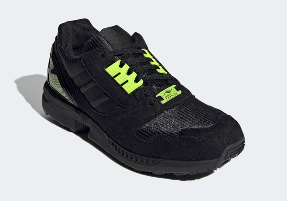 adidas ZX 8000 Core Black Solar Yellow S29247 | SneakerNews.com