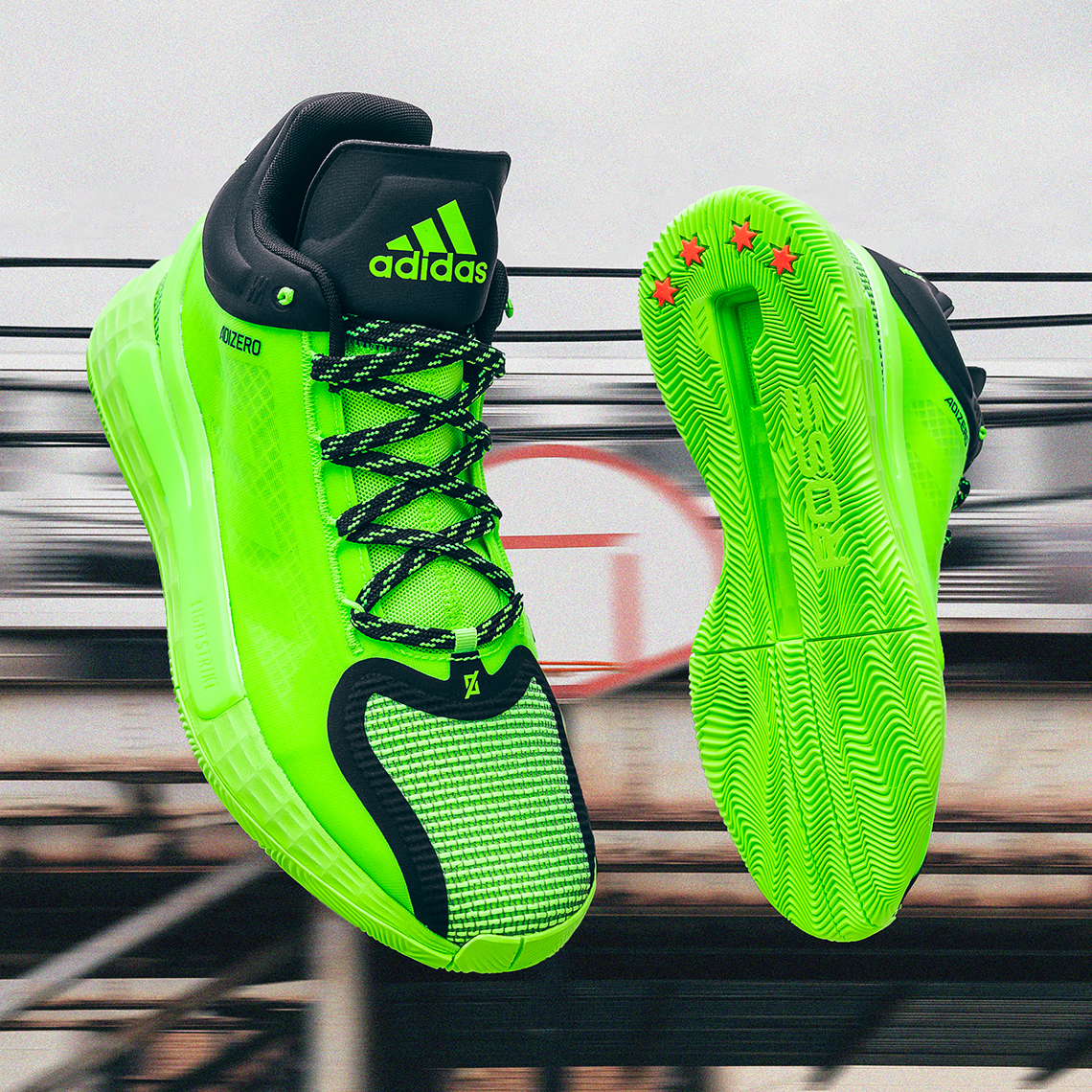 derrick rose lime green shoes