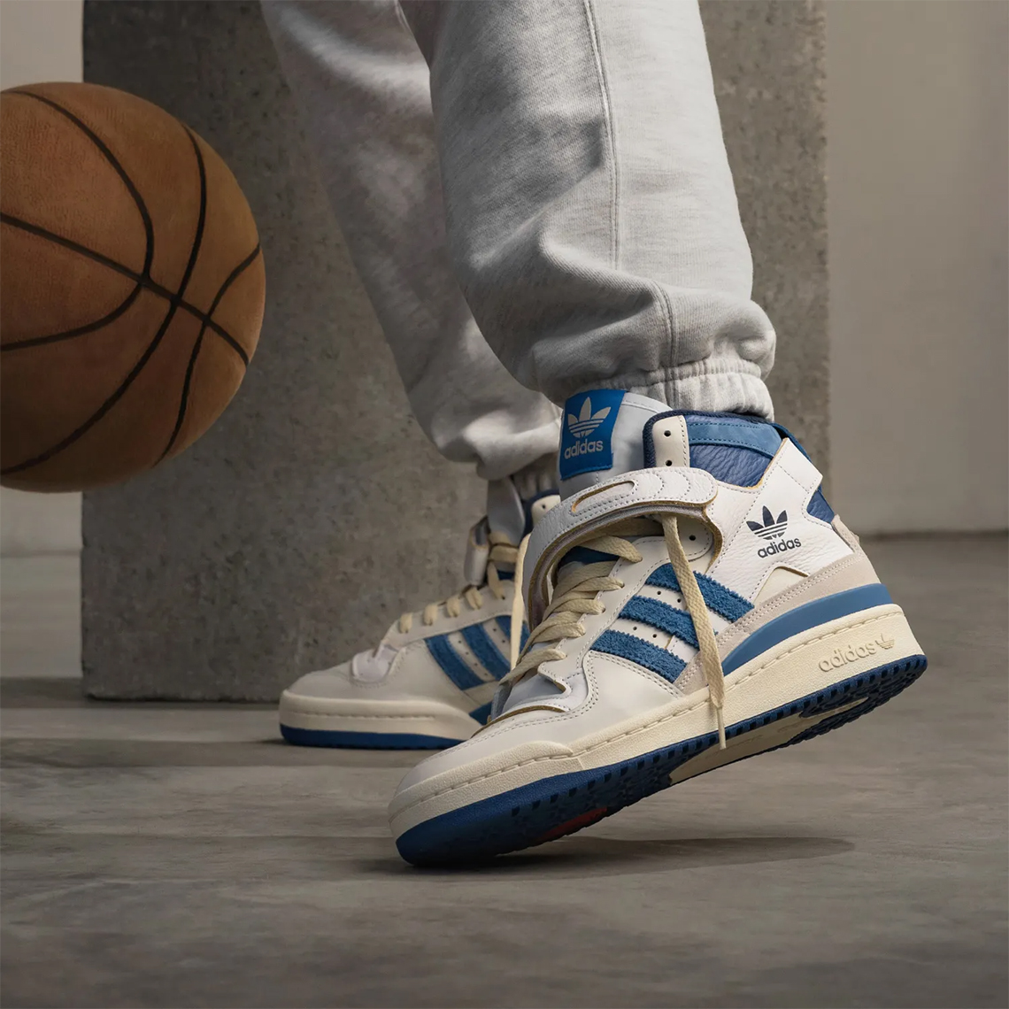 adidas Forum '84 High White Blue FY7793 Release | kids racer tr