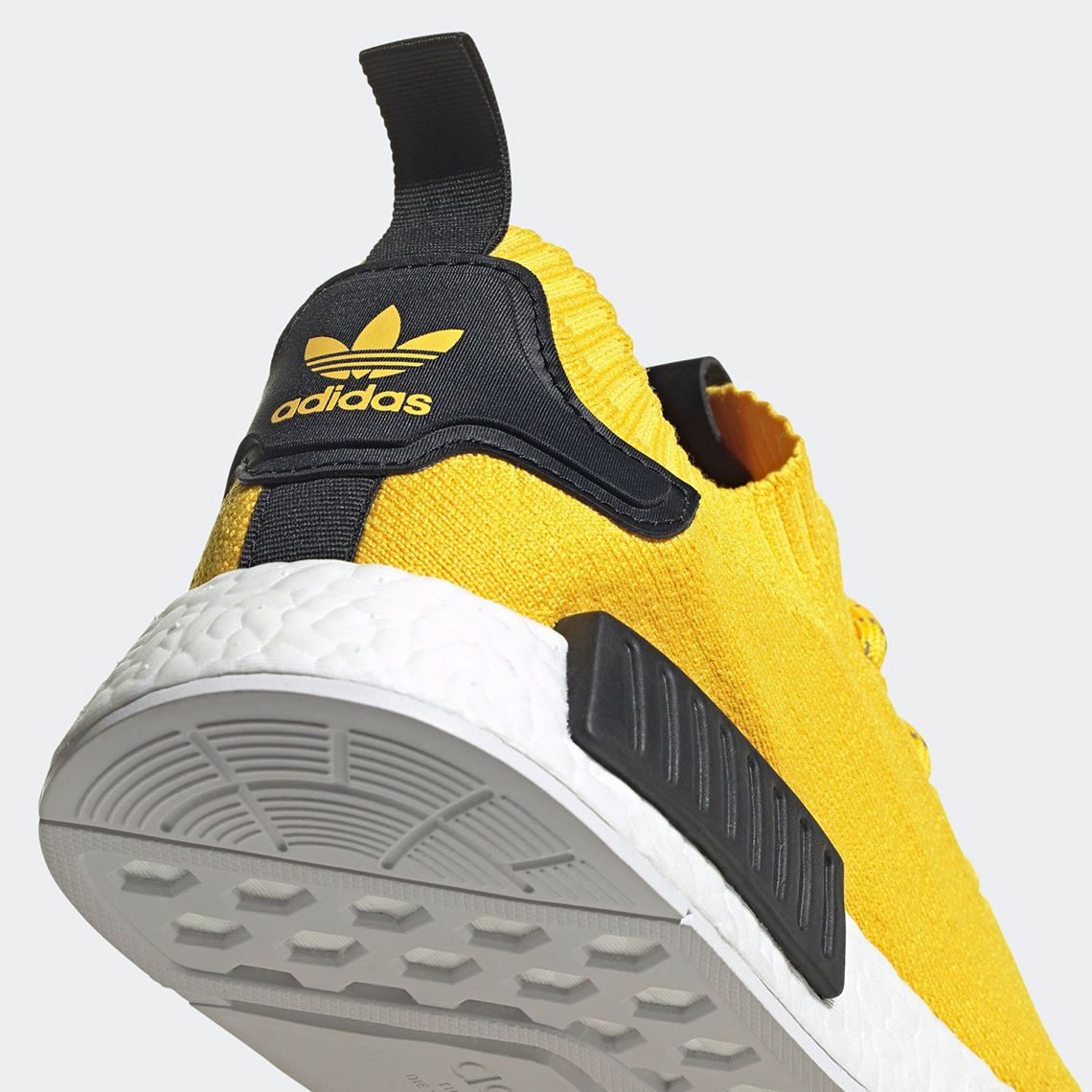 Adidas Nmd R1 Primeknit Yellow Black S23749 1