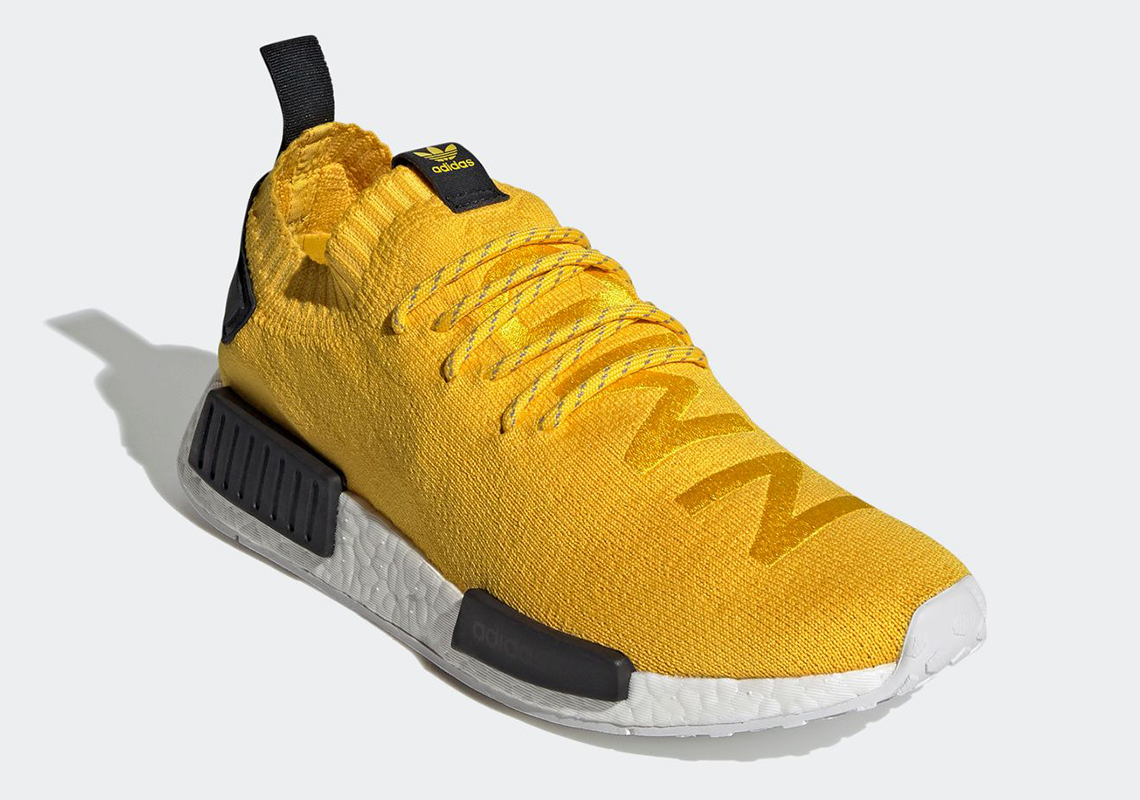 adidas NMD R1 Primeknit EQT Yellow Black S23749 | SneakerNews.com