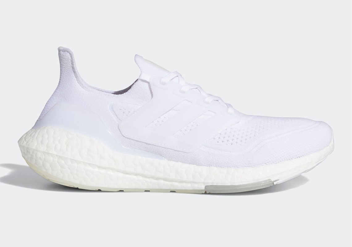 A First Look At The Adidas Ultra Boost Triple White Adidas Shoes Outlet ...