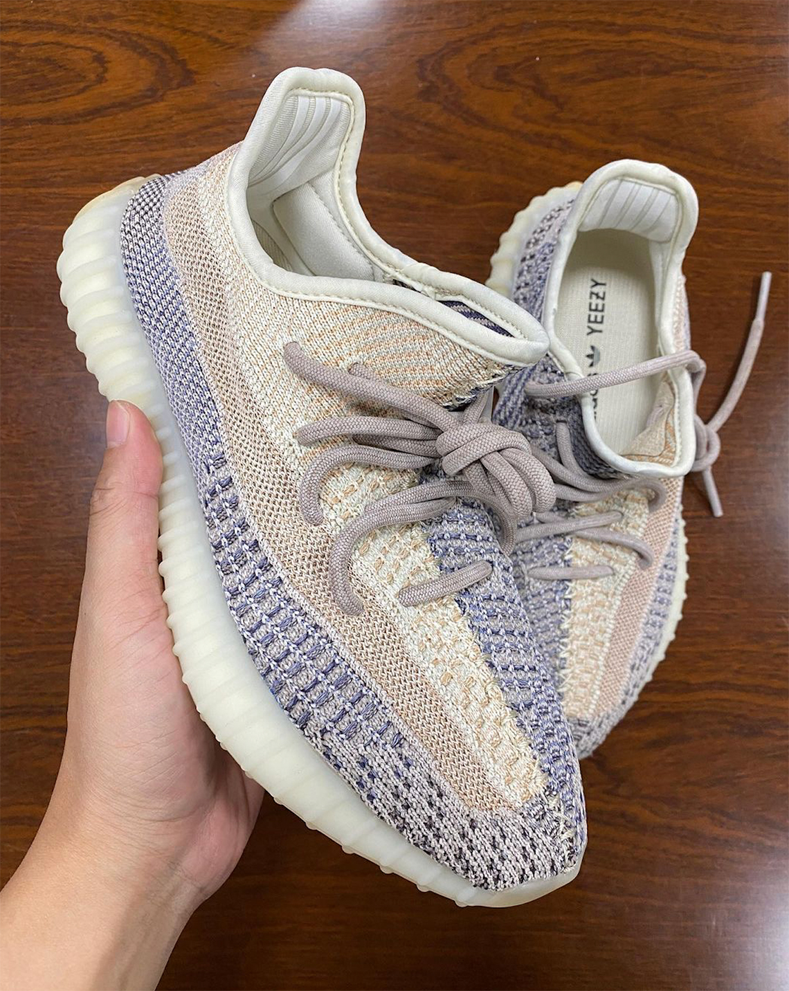 First Look At The adidas Yeezy Boost 350 v2 “Ash Pearl” Street Sense