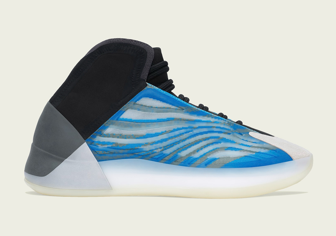 Adidas Yeezy Quantum Basketball Bsktbl Frozen Blue Gx5049 3