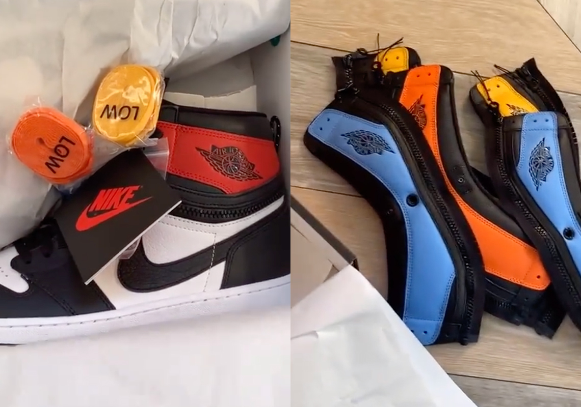 Ray Allen Reveals Air Jordan 1 High Switch In Friends And Family "Black Toe" Colorway