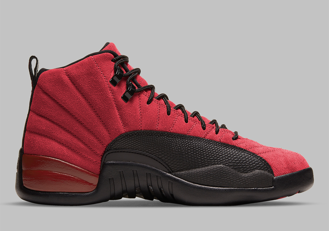 Air Jordan 12 Varsity Red Black Reverse Flu Game Release Info | SneakerNews.com