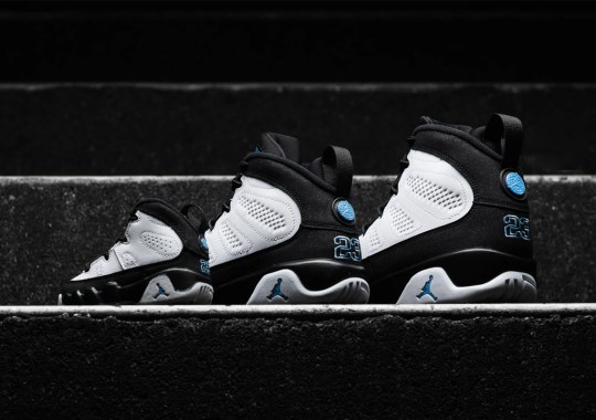 The Air Jordan 9 “University Blue” Releases Tomorrow