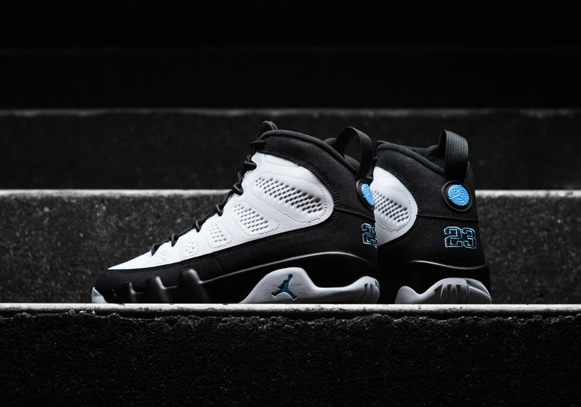 Air Jordan 9 University Blue Release Date Price Photos 5