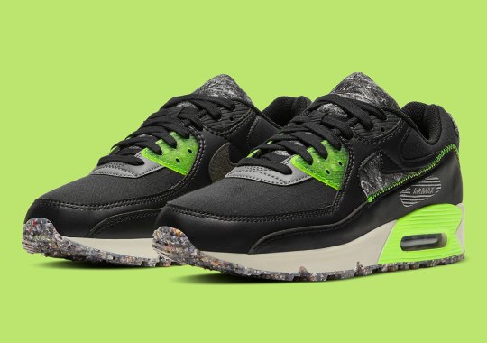 Nike Air Max 90 Sees Recycled Wool Panels And Translucent Eyelets