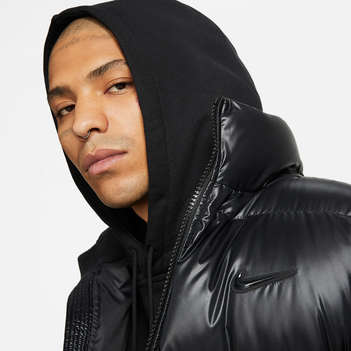 Drake Nike Nocta Down Puffer Jacket Black Da3997 010 3