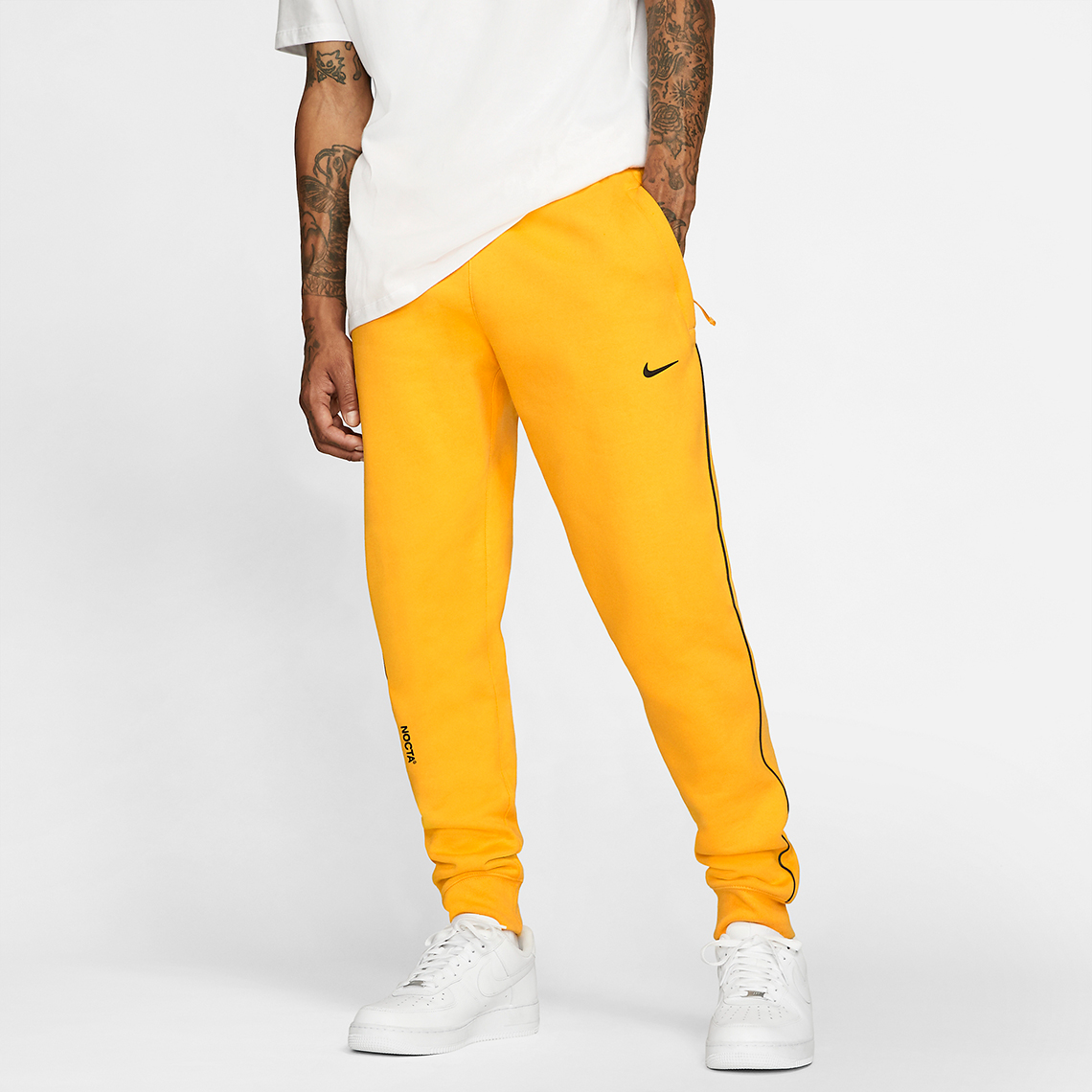 Drake Nike Nocta Pants Yellow Da3935 739 1