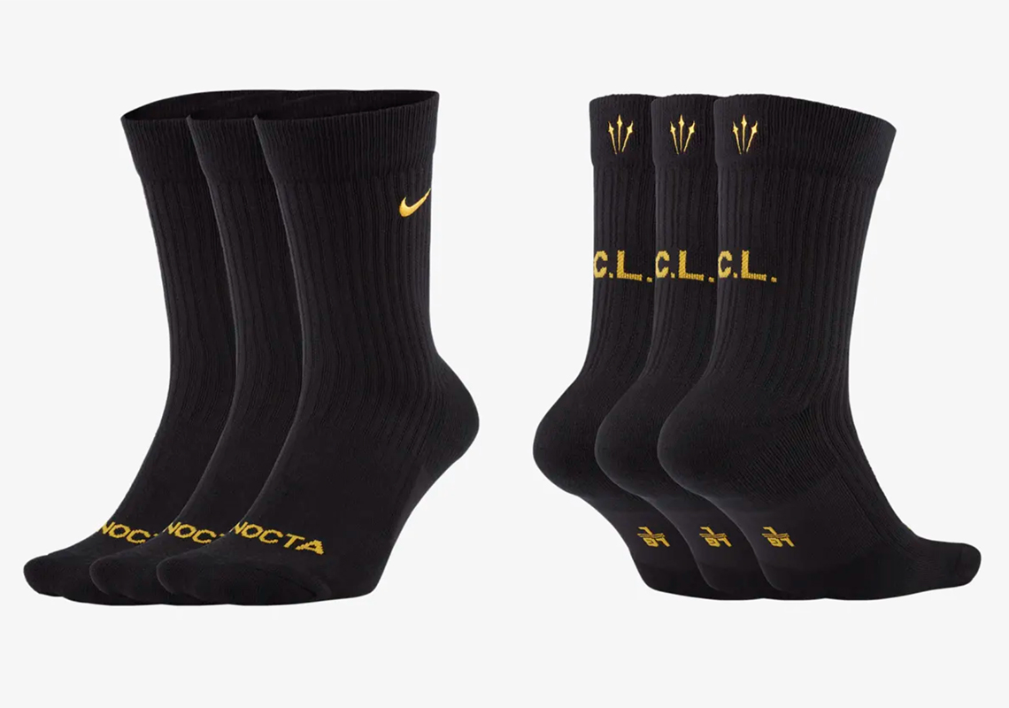 Drake Nike Nocta Socks Black