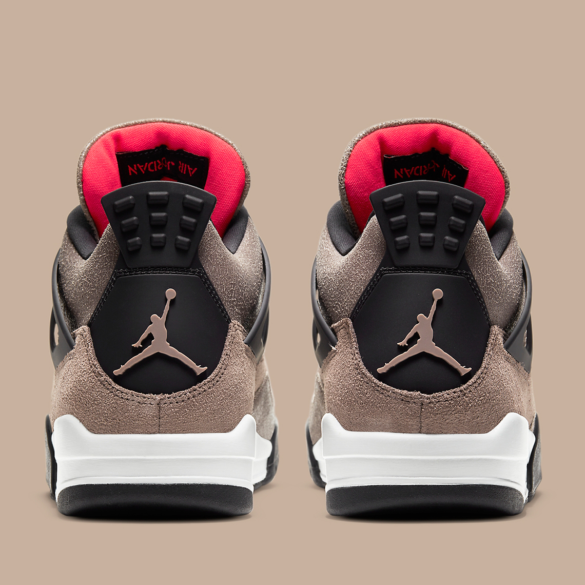 jordan 4 taupe haze back