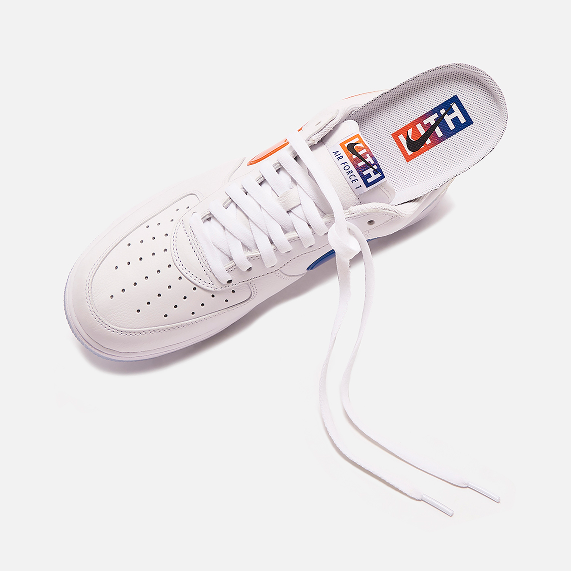 The KITH x Nike Air Force 1 Low NYC Surfaces In White