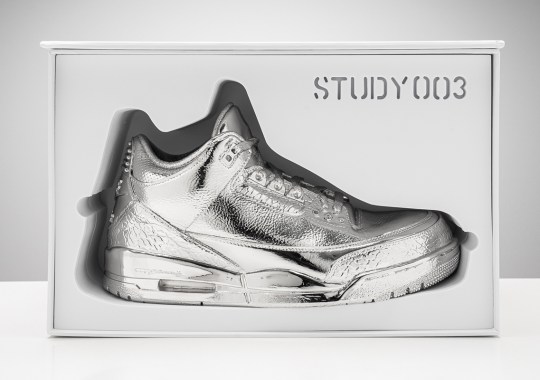 Matthew Senna And Stadium Goods To Host “Study 003” Exhibit With Limited Air Jordan 3 Cast Release