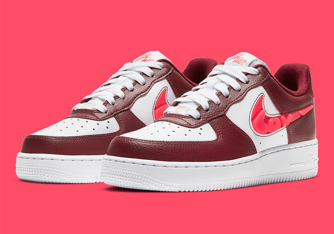 Nike Air Force 1 Love For All CV8482-600 Release Info 