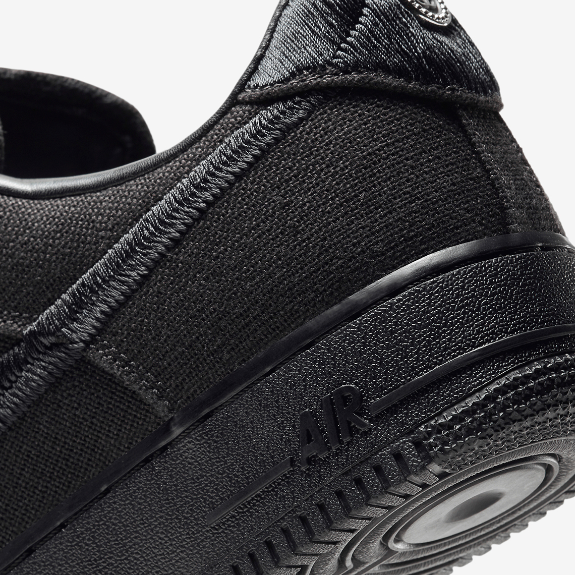 Stussy x Nike Air Force 1 Low Black Releasing Later This Year •