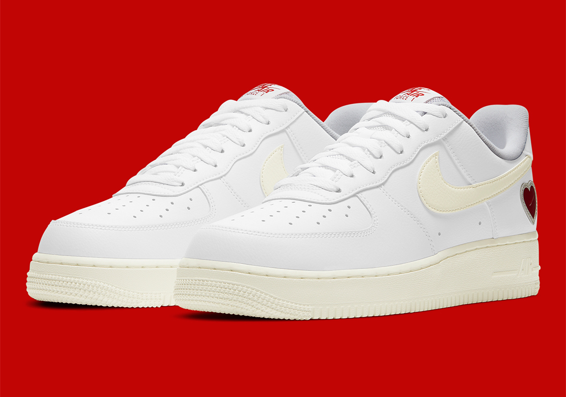 Nike Air Force 1 Low Valentines Day 2021 Dd7117 100 7