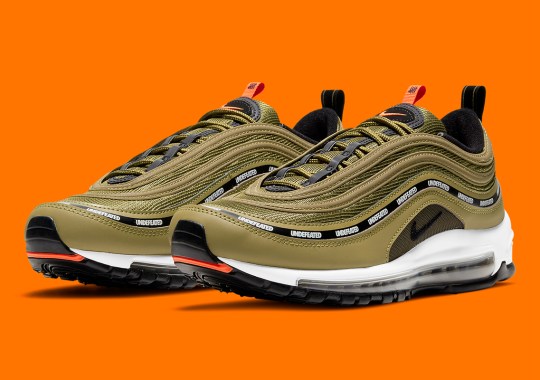 Official Images Of The Undefeated x Nike Air Max 97 “Militia Green”
