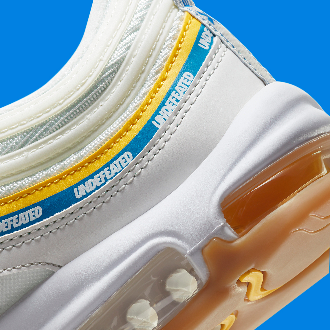 Undefeated Nike Air Max 97 Sail Aero Blue Midwest Gold DC4830-100 