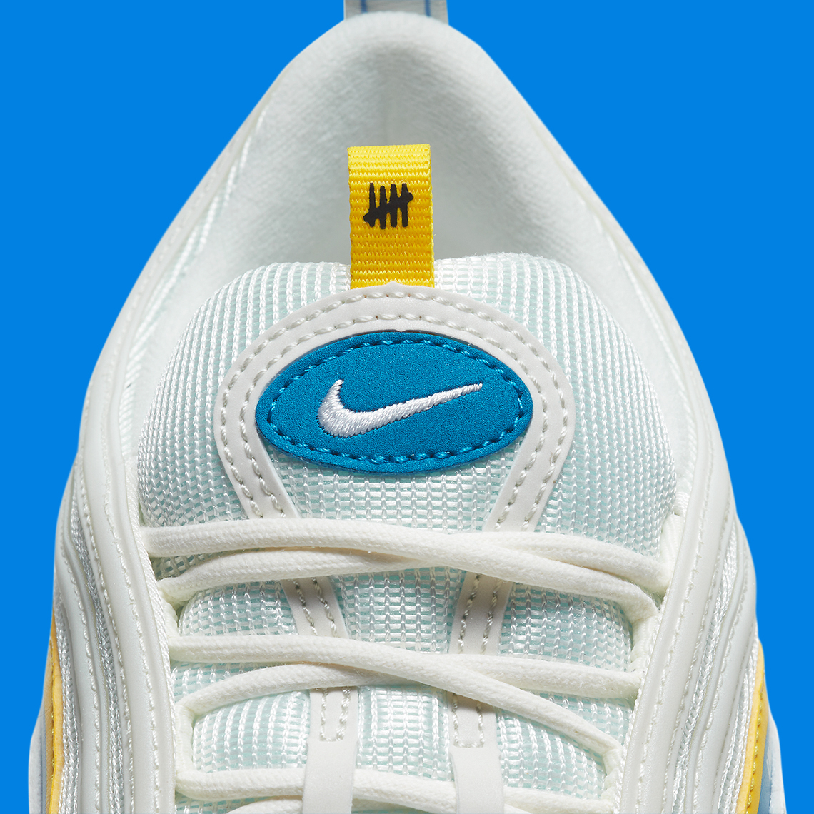 Undefeated Nike Air Max 97 Sail Aero Blue Midwest Gold DC4830-100 