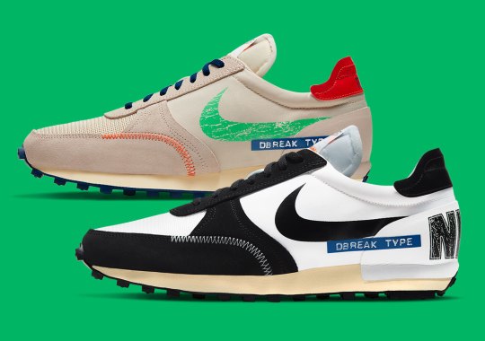 Nike’s “Labelmaker” Pack Extends To Two Daybreak Type Colorways